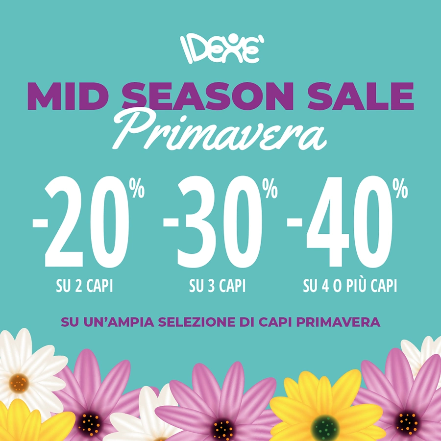 Mid Season Sale Idexè